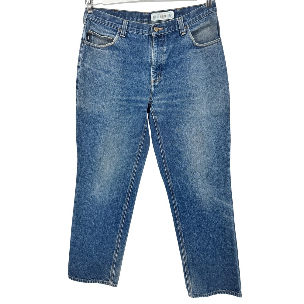 Carhartt FR Flame Resistant Jeans Mens 36x34 Blue Medium Wash E7FR Chippewa Work